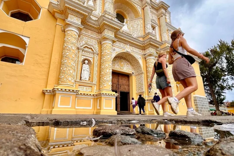 Historic La Merced Church in Antigua Guatemala